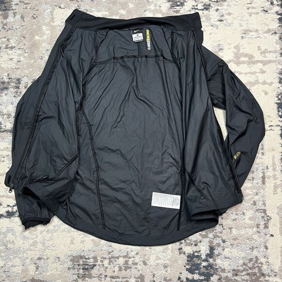 Nike Racing Women Windbreaker Jacket Lightweight Reflective Running Jacket Sz M - Picture 2 of 14